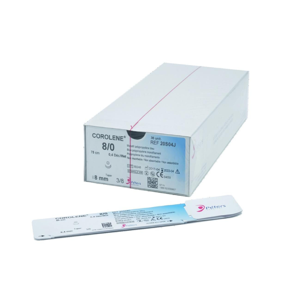Suture Corolene 4/0 3/8 T19 75CM (36)