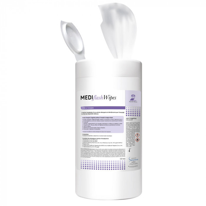 Mediflash lingettes boite de 150 Mediflash lingettes boite de 150