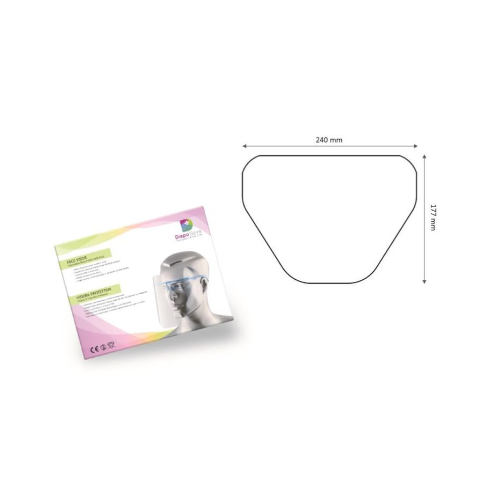VISOR I - 12 visières jetables