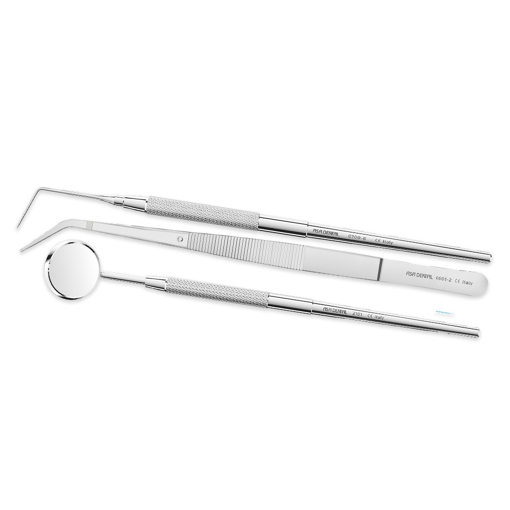 Kit sonde + miroir + explorateur + manche