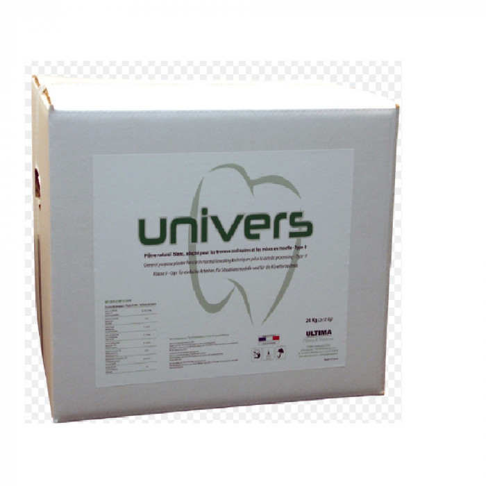 Platre Univers Mis En Moufle+Occluseur 22kg Platre Univers Mis En Moufle+Occluseur 22kg