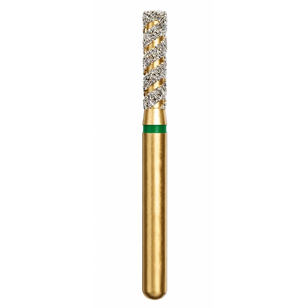 G836T - Fraise diamantée cylindrique bout plat (bte de 6)