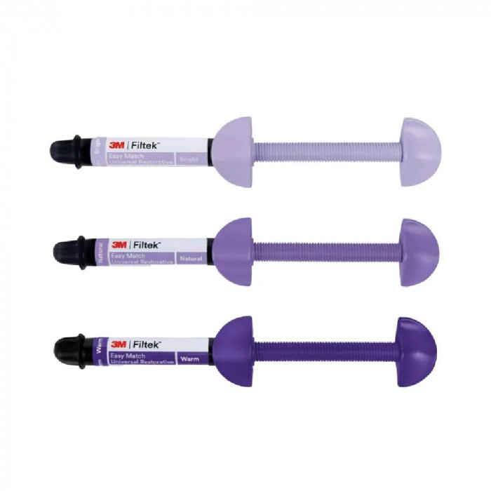 3M Filtek Easy Match Universal Restorative Kit intro seringues (3x4G) 3M Filtek Easy Match Universal Restorative Kit intro seringues (3x4G)