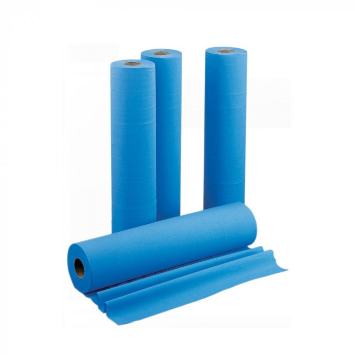Drap Examen Bleu 50x38 (150 Feuille/12) Drap Examen Bleu 50x38 (150 Feuille/12)