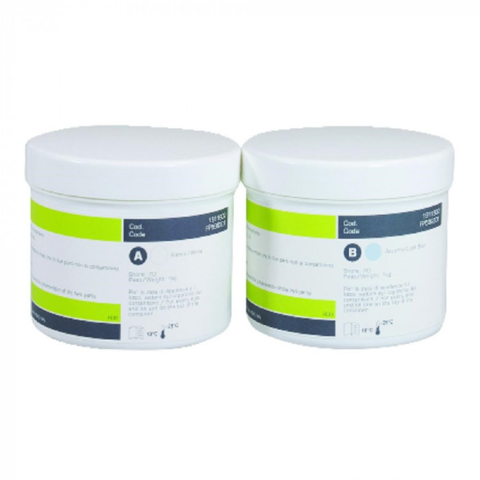 Universal Blue Silicone 70 Shore 1KG A+B Universal Blue Silicone 70 Shore 1KG A+B