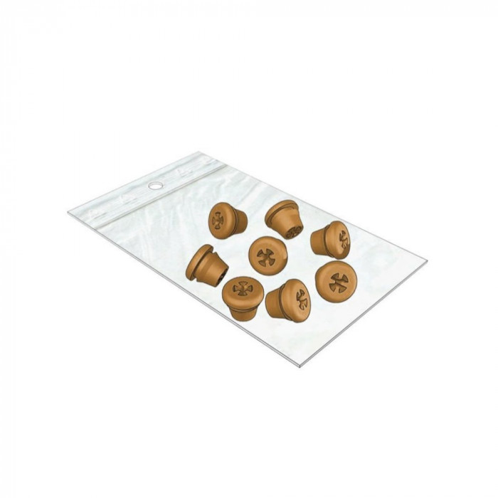 Reassort Plugs Marron (8) Reassort Plugs Marron (8)