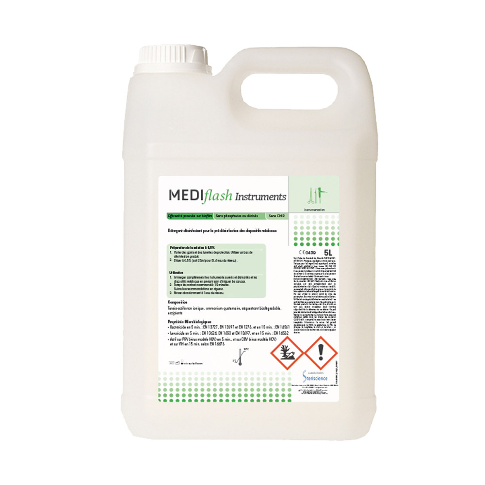 Mediflash instruments bidon 5L  