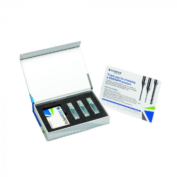Starter Kit 3 Fraises Hemisphériques Diamantées Dgshape Starter Kit 3 Fraises Hemisphériques Diamantées Dgshape