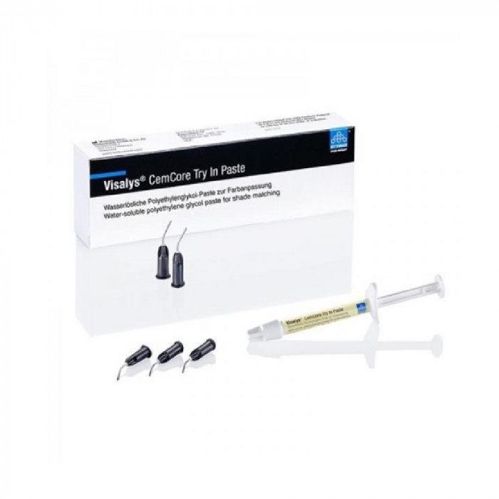Visalys CemCore try in paste translucide Visalys CemCore try in paste translucide