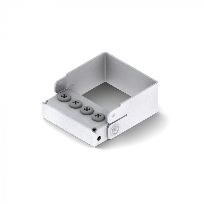 Plug In 4 perforations H40 gris Plug In 4 perforations H40 gris
