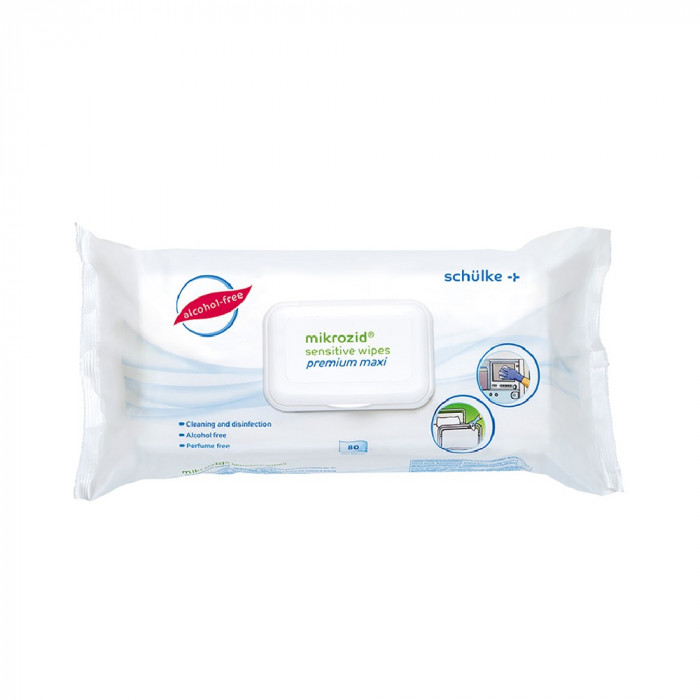 Lingettes Mikrozid Sensitive sans alcool (50) Lingettes Mikrozid Sensitive sans alcool (50)