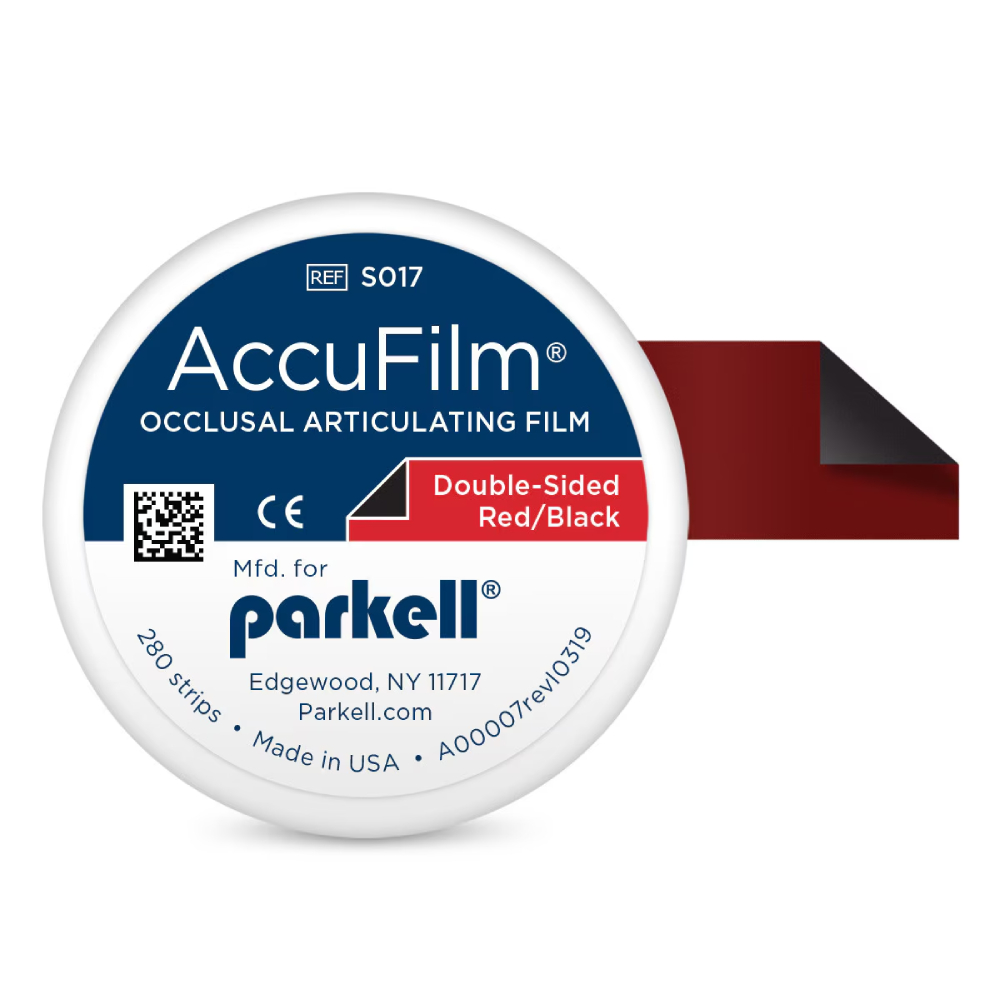 AccuFilm II double face - rouge et noir (280)