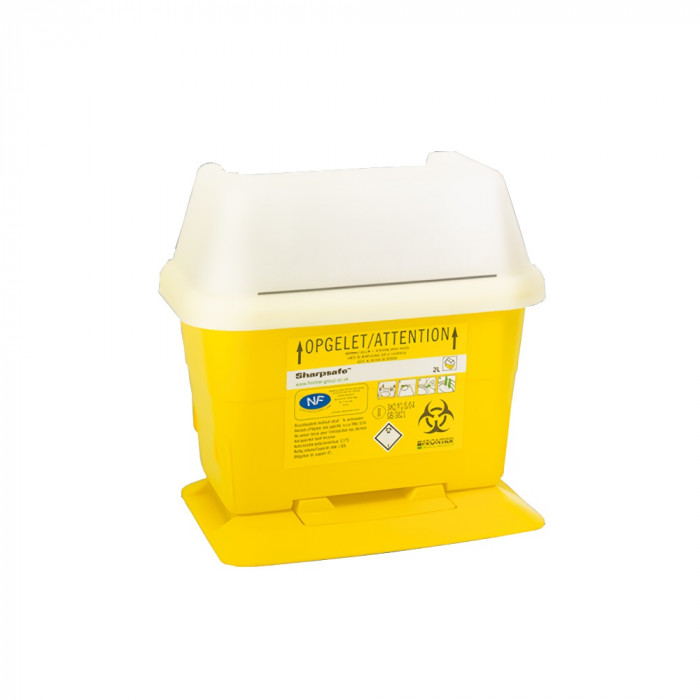 Collecteur A Déchets Sharpsafe 2L Collecteur A Déchets Sharpsafe 2L