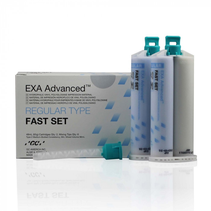 Exa advanced regular fast set 2 x 48 ml Exa advanced regular fast set 2 x 48 ml