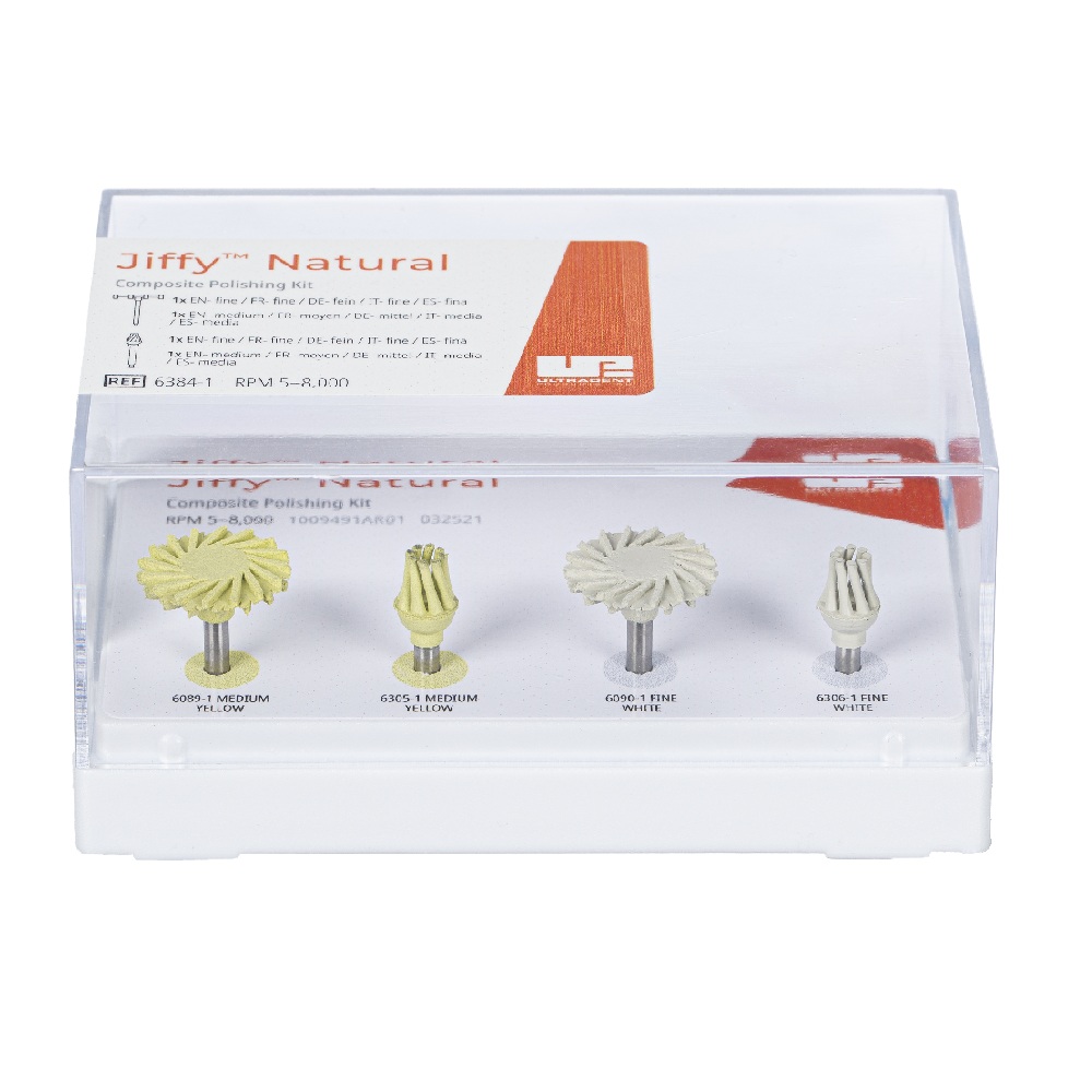 Jiffy Natural polissoirs composite - kit plastique