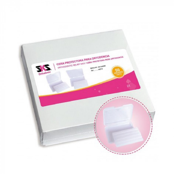 Cire orthodontique transparente (50 boites) Cire orthodontique transparente (50 boites)