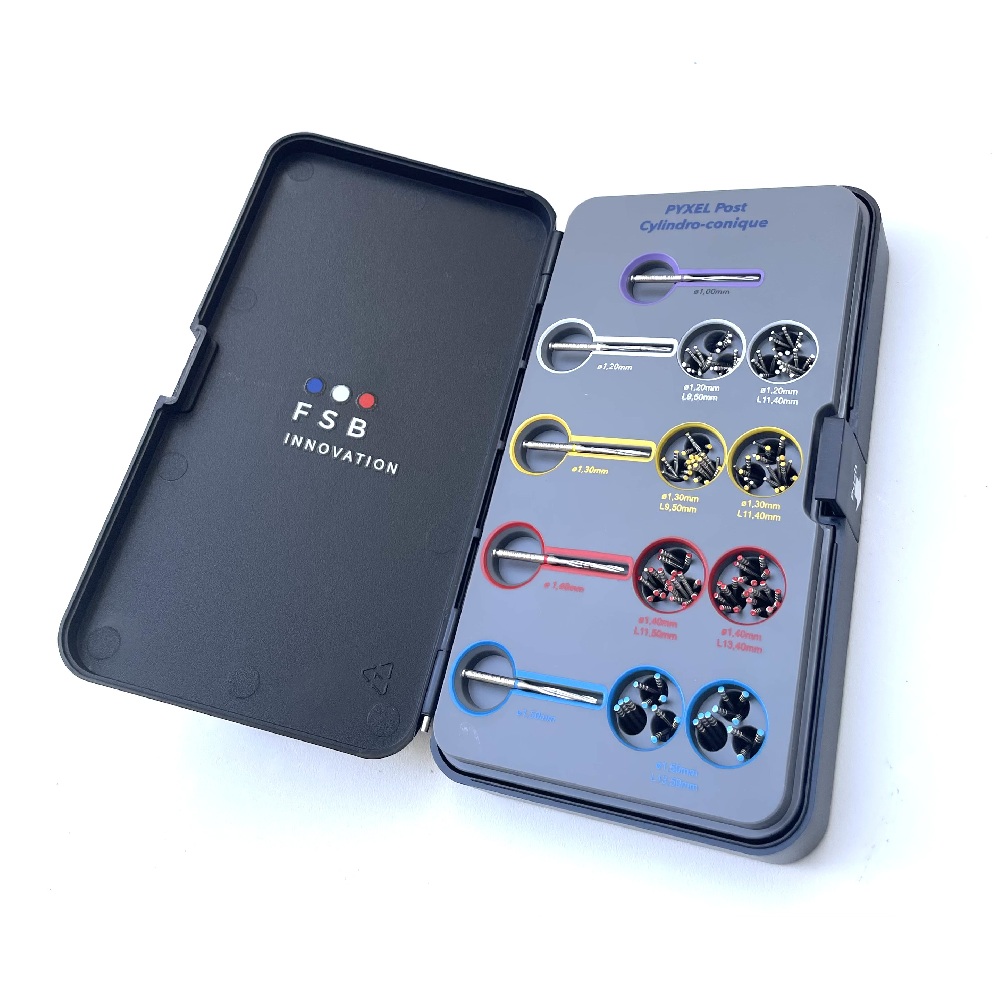 Coffret tenon inox Pyxel post cylindro conique - le coffret
