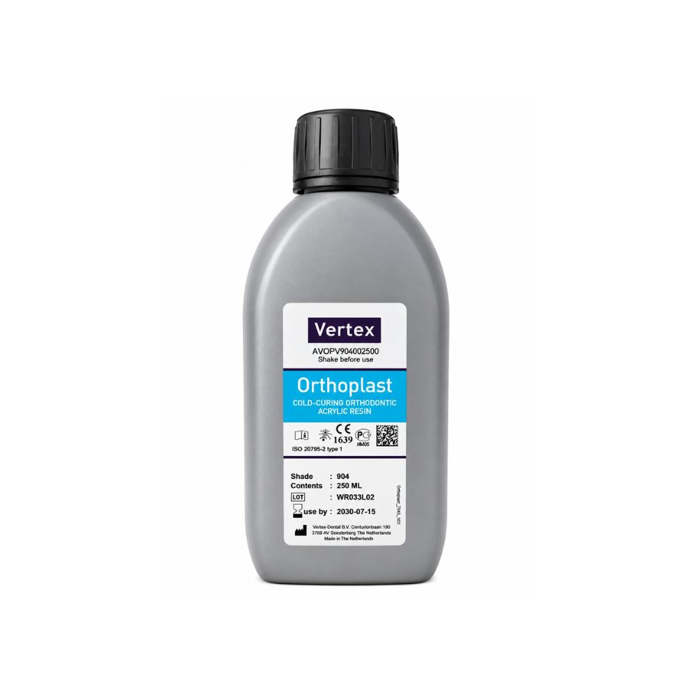 Résine Orthoplast - teinte 904 - flacon de 250mL