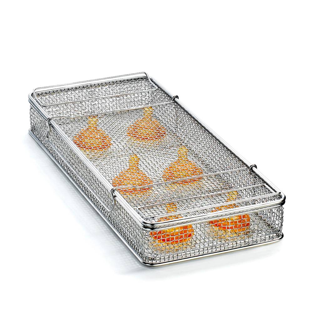 Panier porte-instruments avec couvercle 