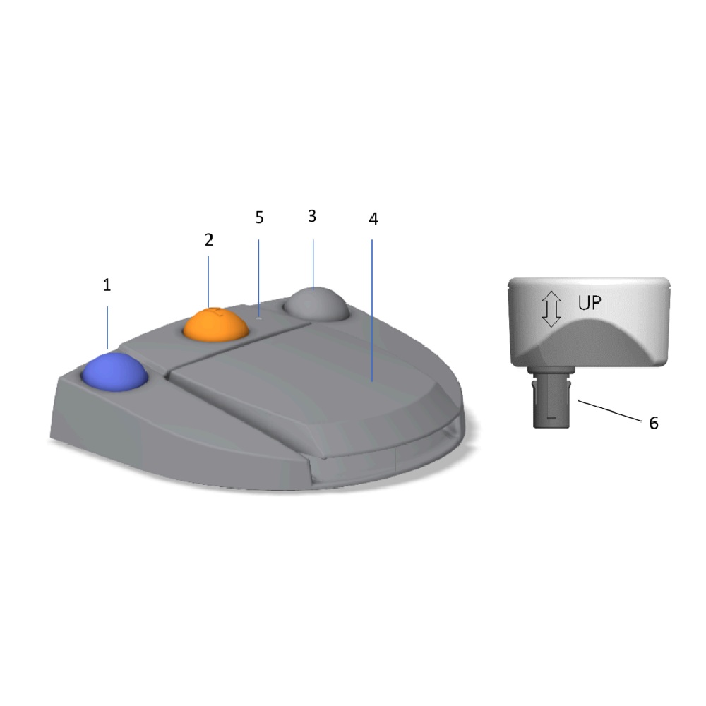 Pédale sans fil + dongle
