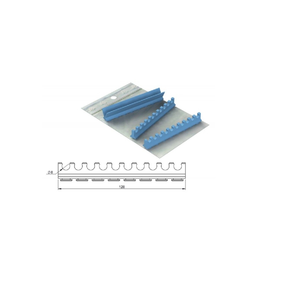 Reassort silicone cassette bleu 18X14 