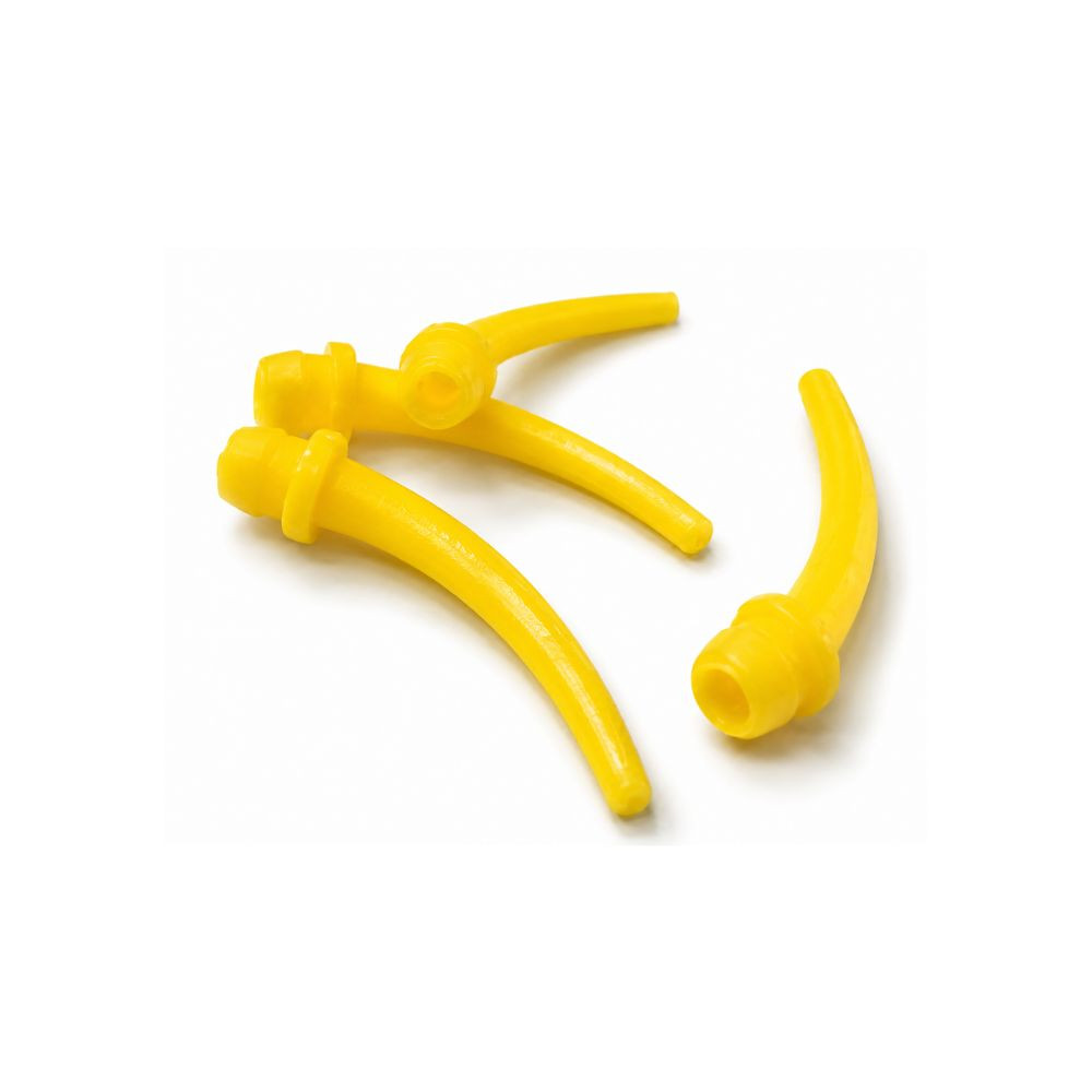 Embouts intra-oraux jaunes - sachet de 100