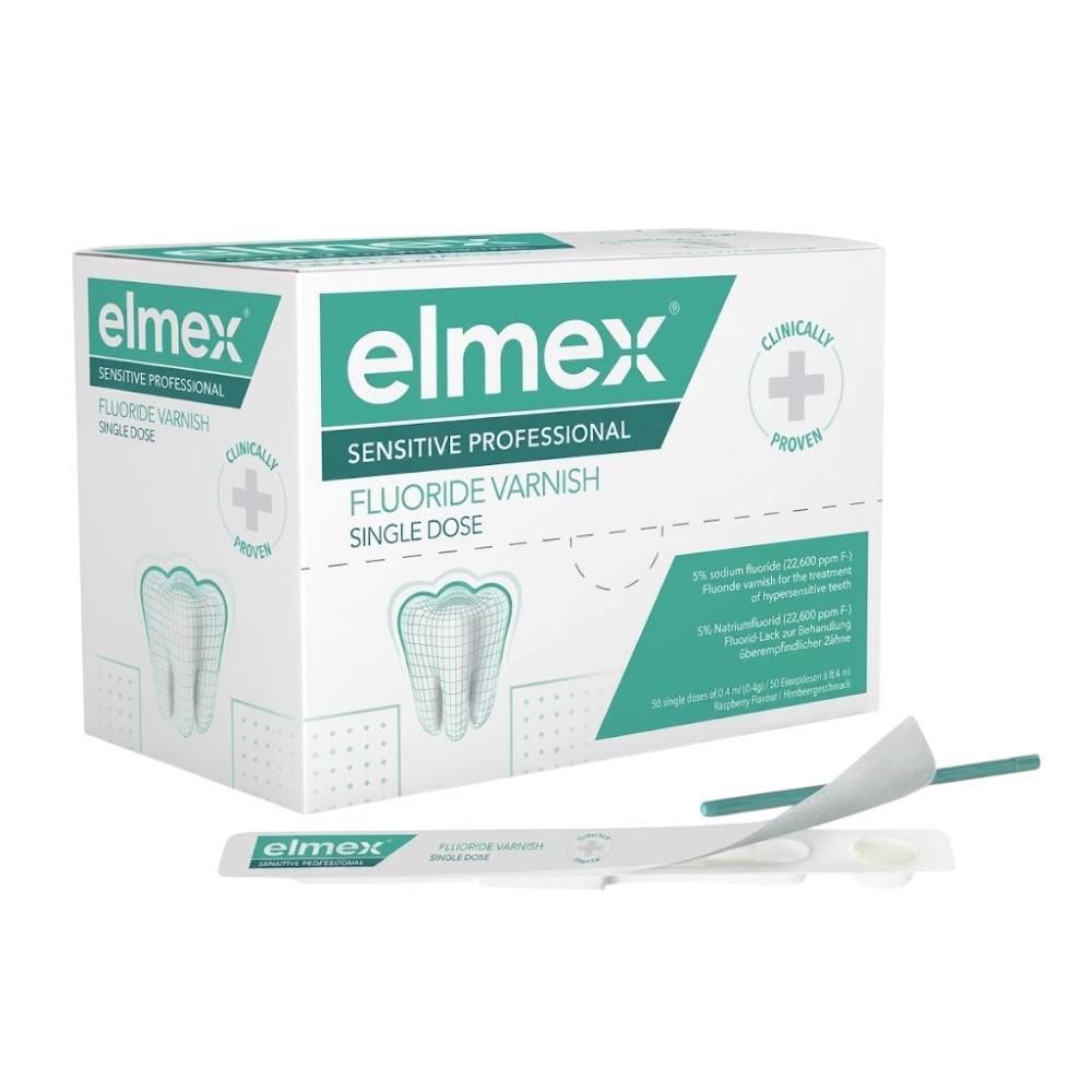 Vernis Fluoré Elmex Sensitive Professional Duraphat - Framboise - 50 x 0.4ml