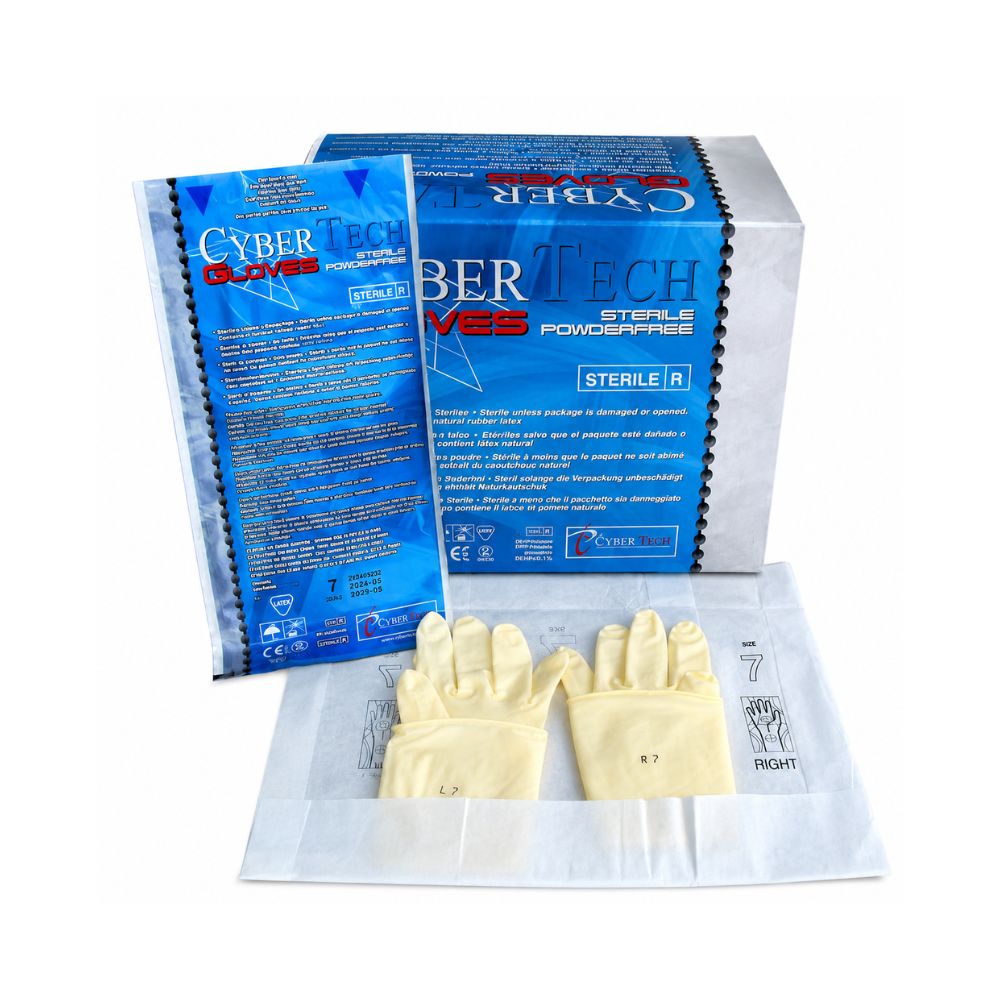 Gants stériles non poudrés