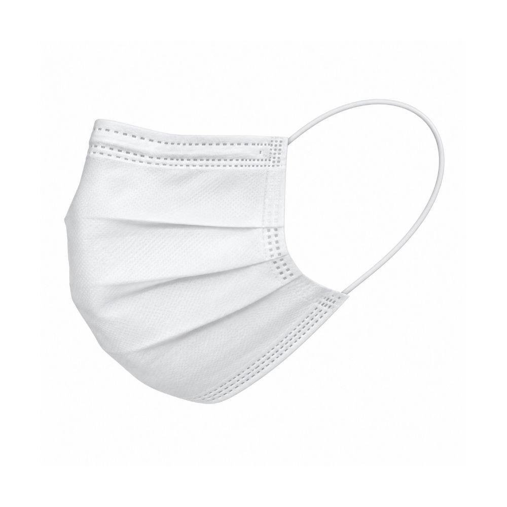 Masques élastiques type IIR - blanc - boîte de 50