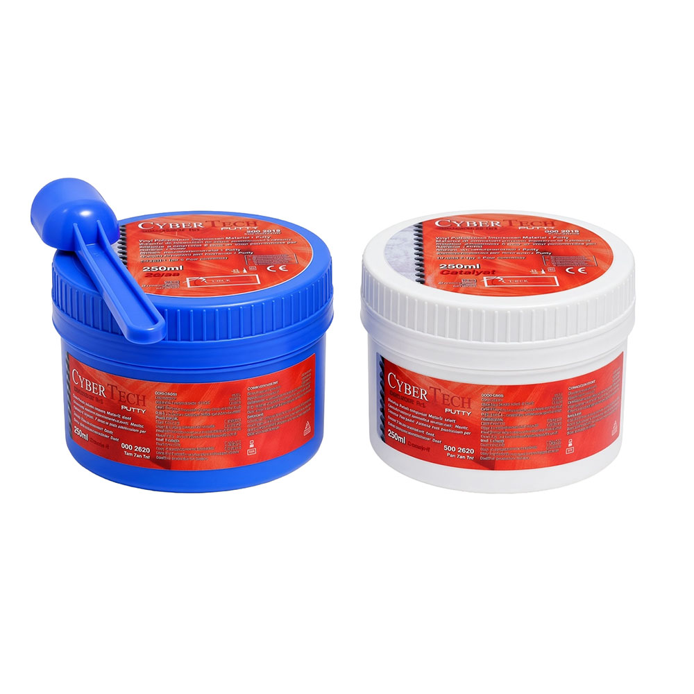 Cyber silicone putty soft regular - 2 x 250 ml