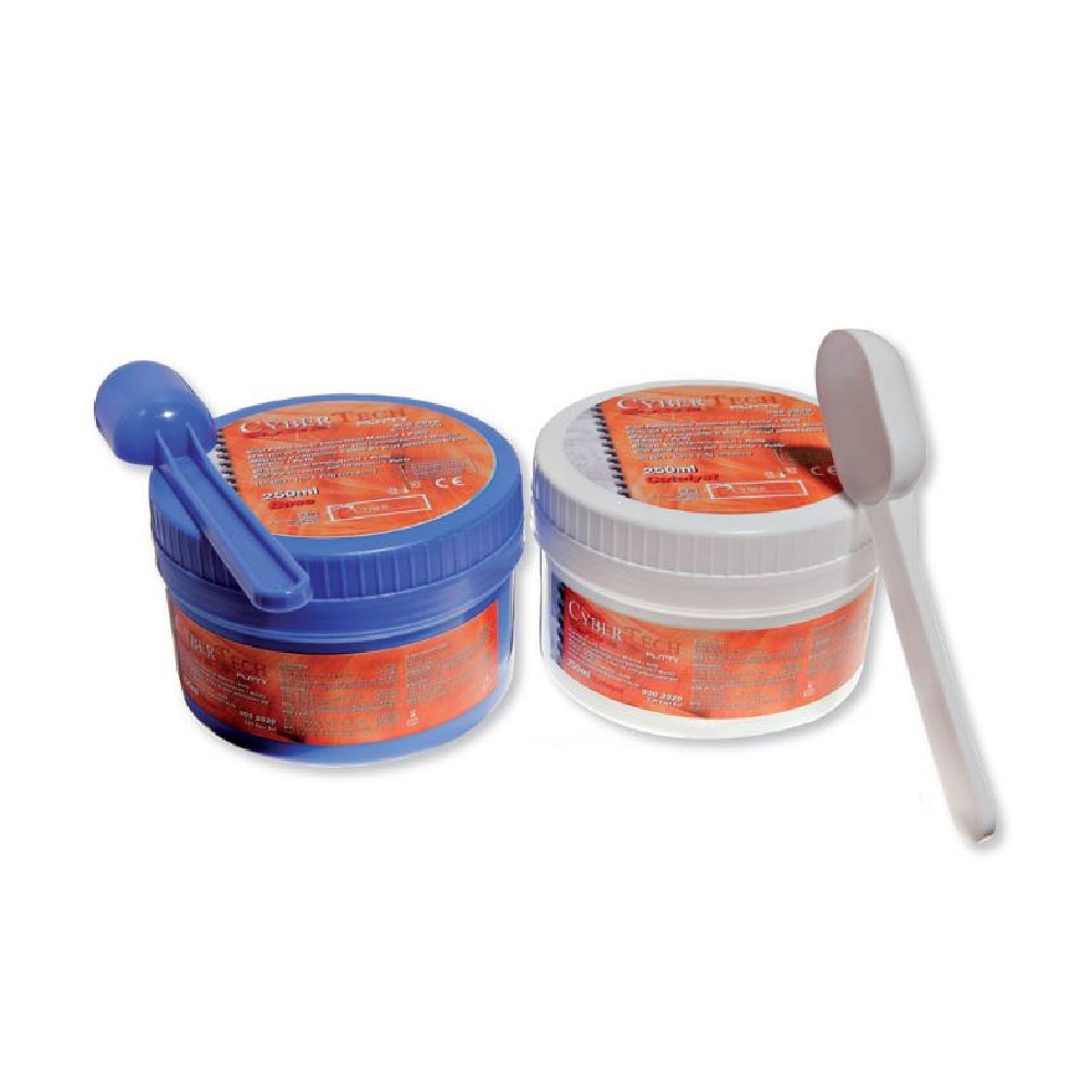 Cyber silicone putty soft regular - 2 x 250 ml 