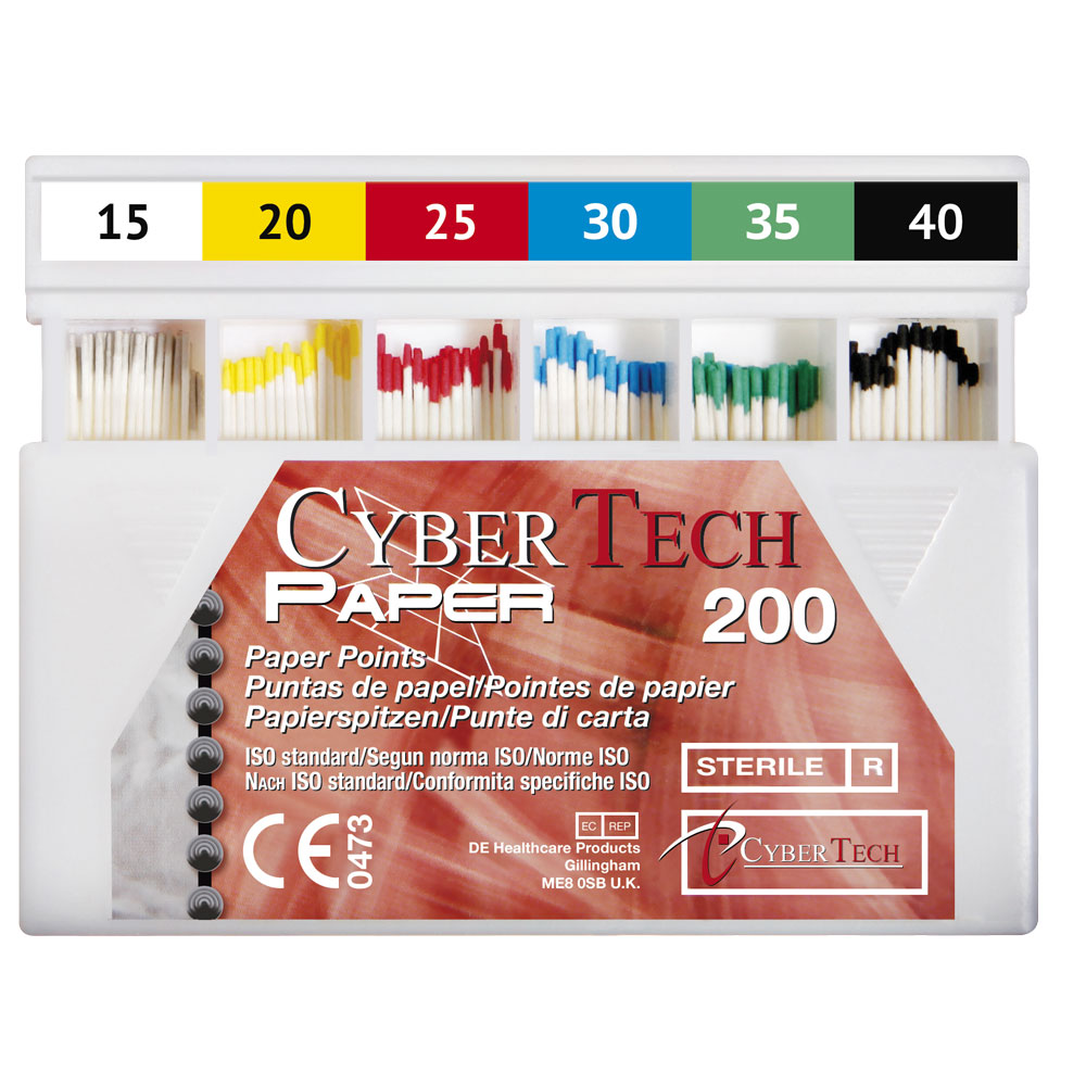 Pointes de papier Cybertech - n°15-40 - boîte de 200