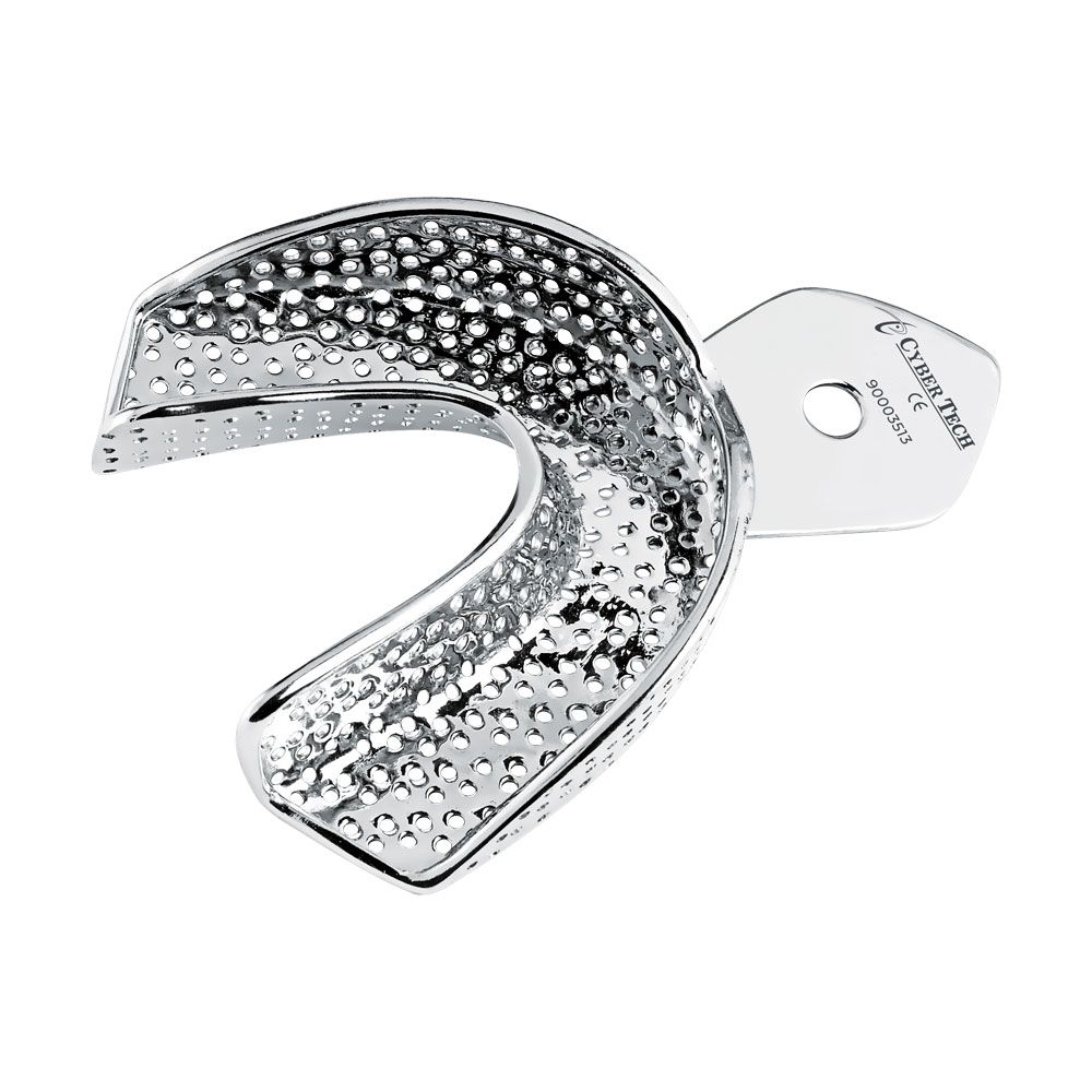 Porte-empreinte - métal perforé - bas - taille M
