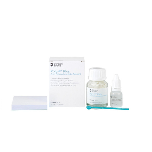 Poly F Powder Poly F Plus poudre 50g + flacon doseur | MEGA Dental