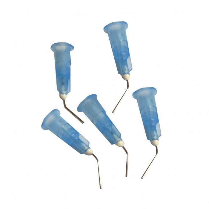 EMBOUTS D'AIGUILLES PRE-COURBE BLEUS ELSODENT EMBOUTS D'AIGUILLES PRE-COURBE BLEUS ELSODENT