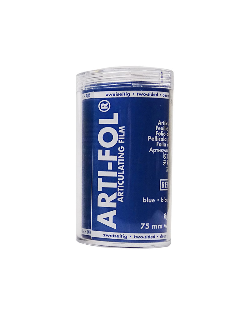 BK77 ARTI-FOL BLEU 75MM 2 COTES ROULEAU 20M BAUSCH