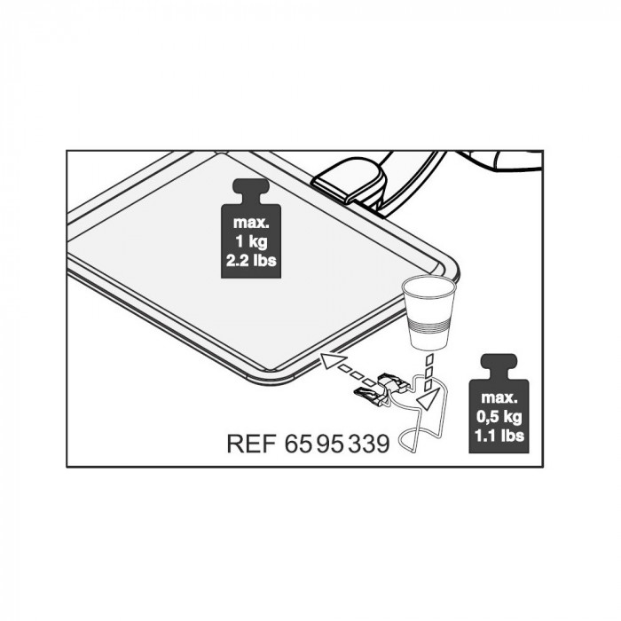 PORTE GOBELET SIRONA TRAY 29-79-664 SIRONA PORTE GOBELET SIRONA TRAY 29-79-664 SIRONA