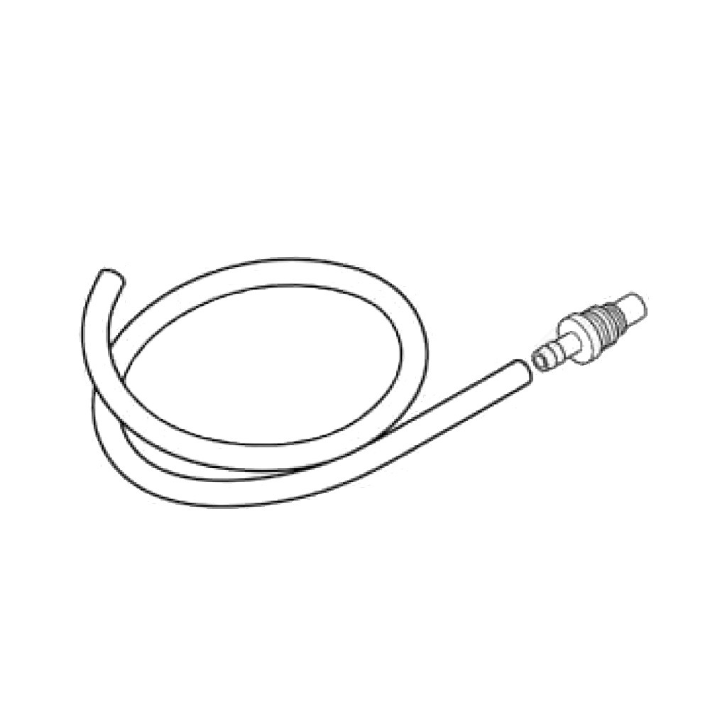 Tuyau vidange + raccord male PR E9
