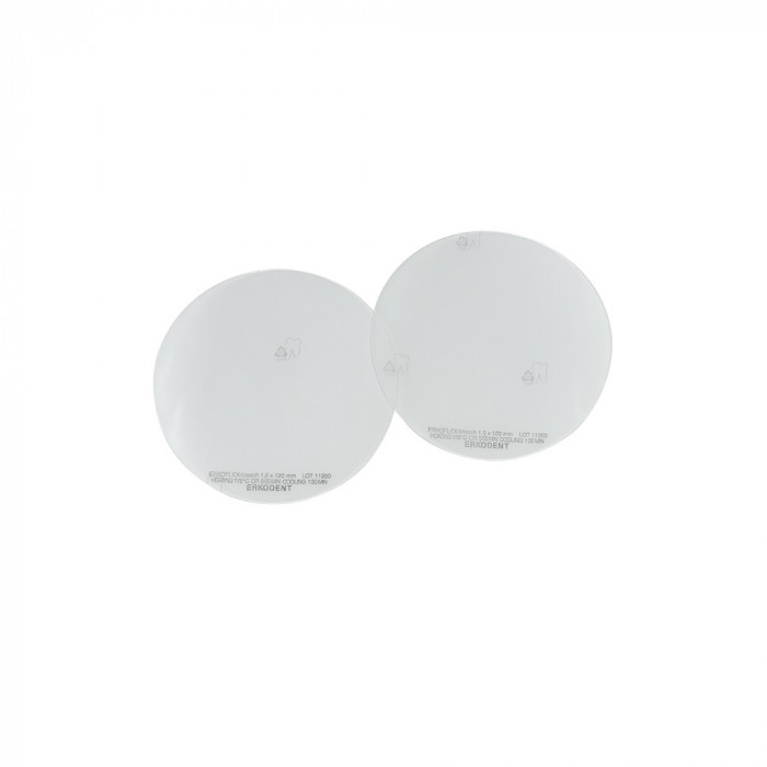 Erkoflex Bleach 125 x 125 mm 1 mm Transparent (20) Erkoflex Bleach 125 x 125 mm 1 mm Transparent (20)