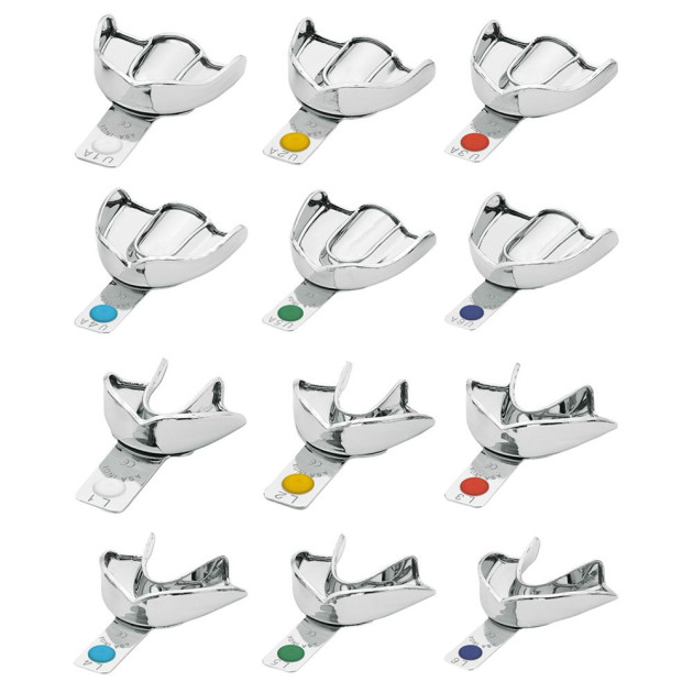 Perma Lock Roulette PORTE-EMPREINTES PERMA-LOCK ANATOMIC HAUT XL | MEGA Dental