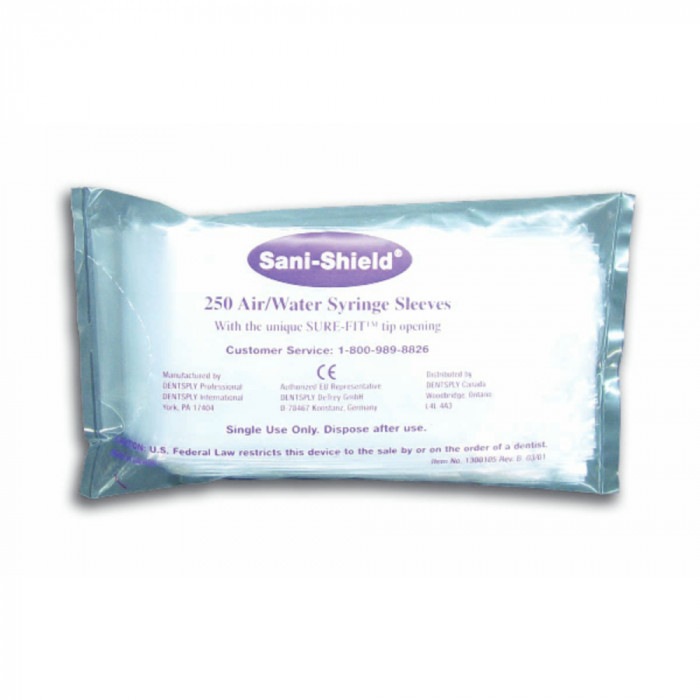 Sani-Shield pour seringue air/eau - sachet de 250 manchons Sani-Shield pour seringue air/eau - sachet de 250 manchons