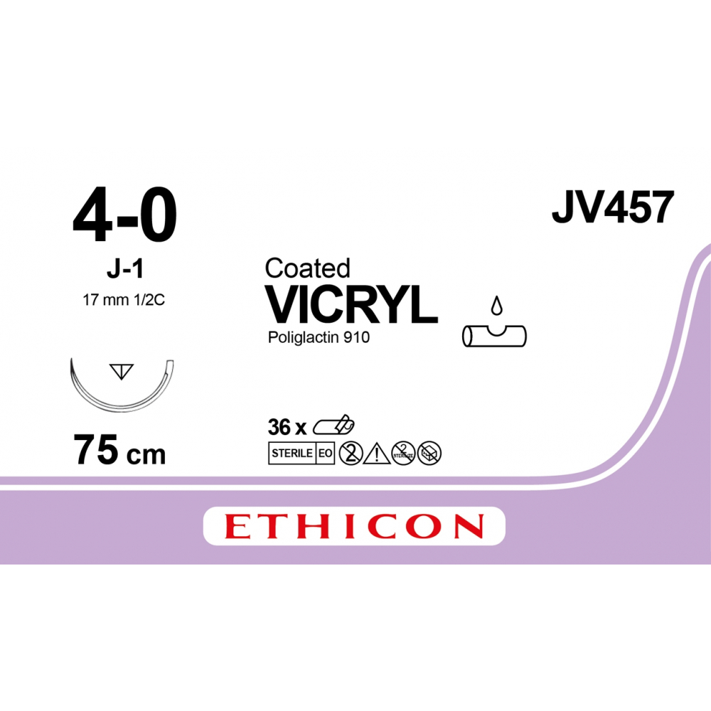FIL VICRYL RESORBABLE  JV457          ETHICON