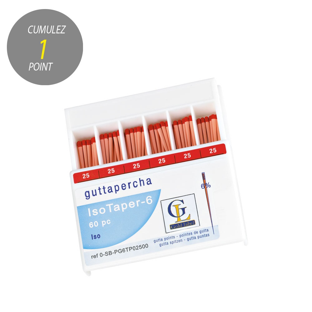 Gutta Percha ISO Color Matériel Dentaire MEGA Dental