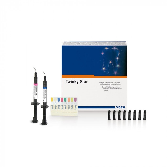 TWINKY STAR COFFRET 25X0,25G CAPS OR 1681 VOCO TWINKY STAR COFFRET 25X0,25G CAPS OR 1681 VOCO