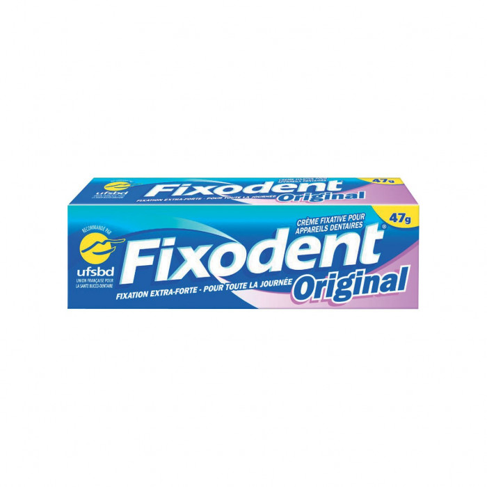 Crème Fixodent fixation extra forte 47G Crème Fixodent fixation extra forte 47G