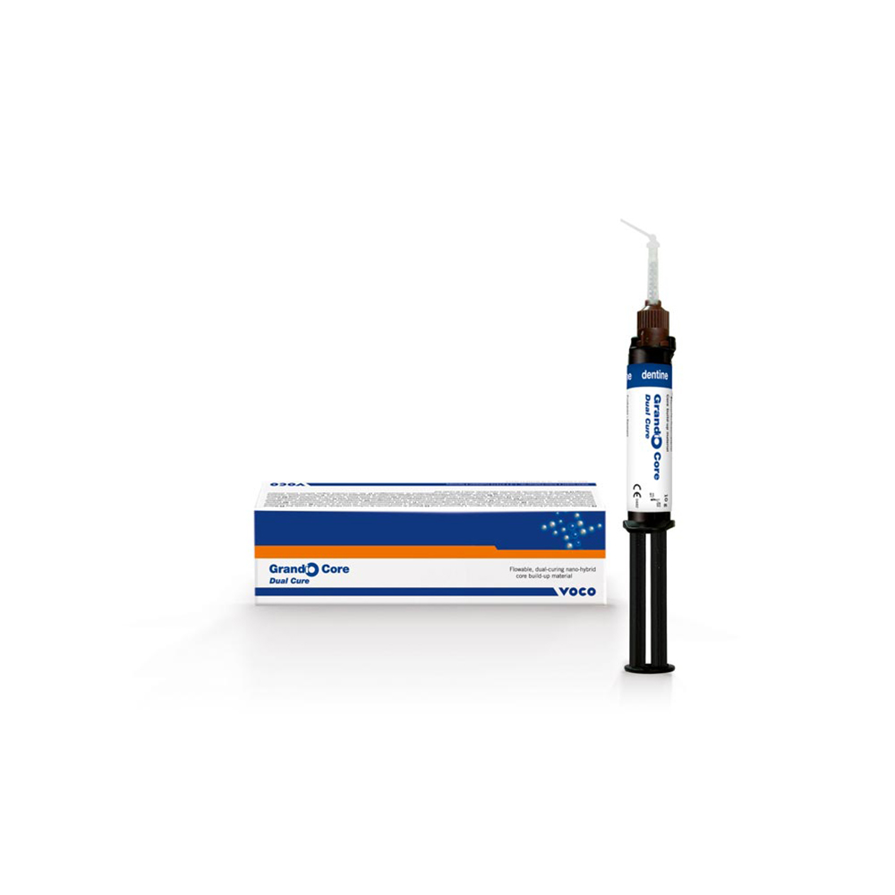 Grandio Core dual cure blanc seringue quickmix (10 g)
