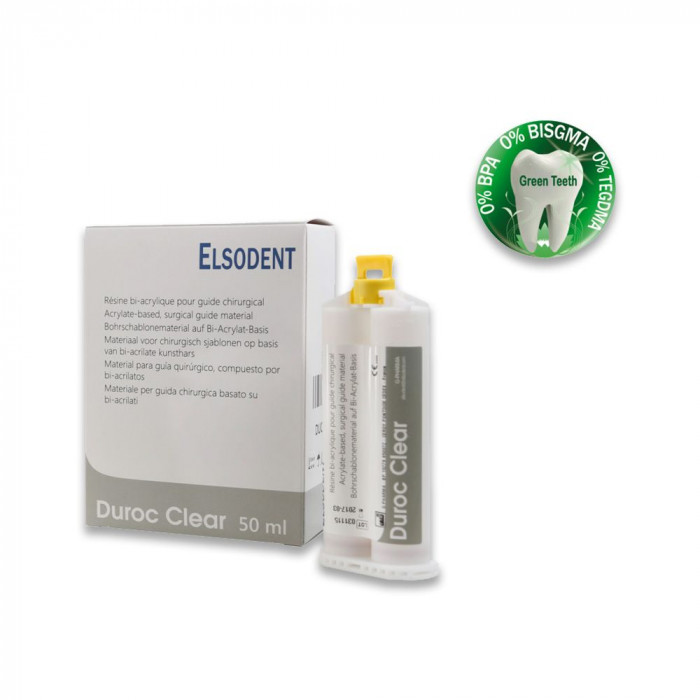 Duroc+ Clear Résine Bi-Acrylique 50ml+10emb Duroc+ Clear Résine Bi-Acrylique 50ml+10emb