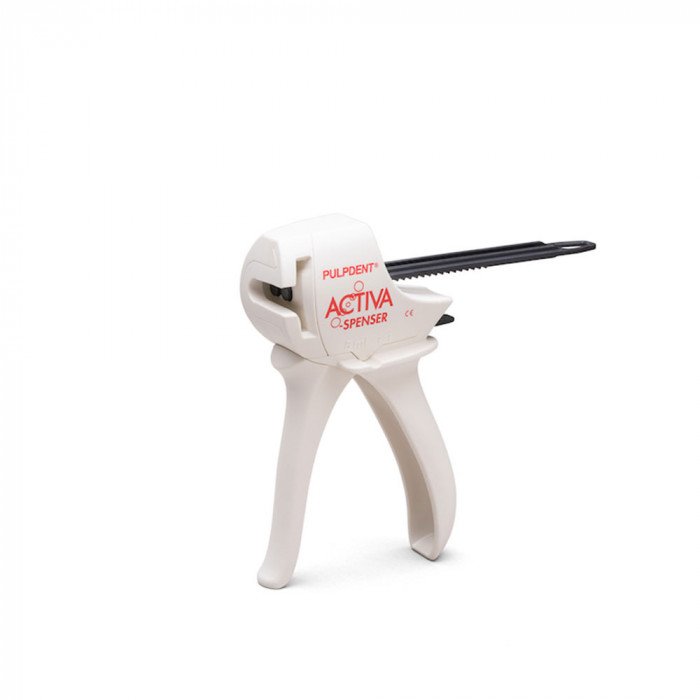 PISTOLET ACTIVA SPENSER 1:1 SERINGUE 5ML PULPDENT PISTOLET ACTIVA SPENSER 1:1 SERINGUE 5ML PULPDENT
