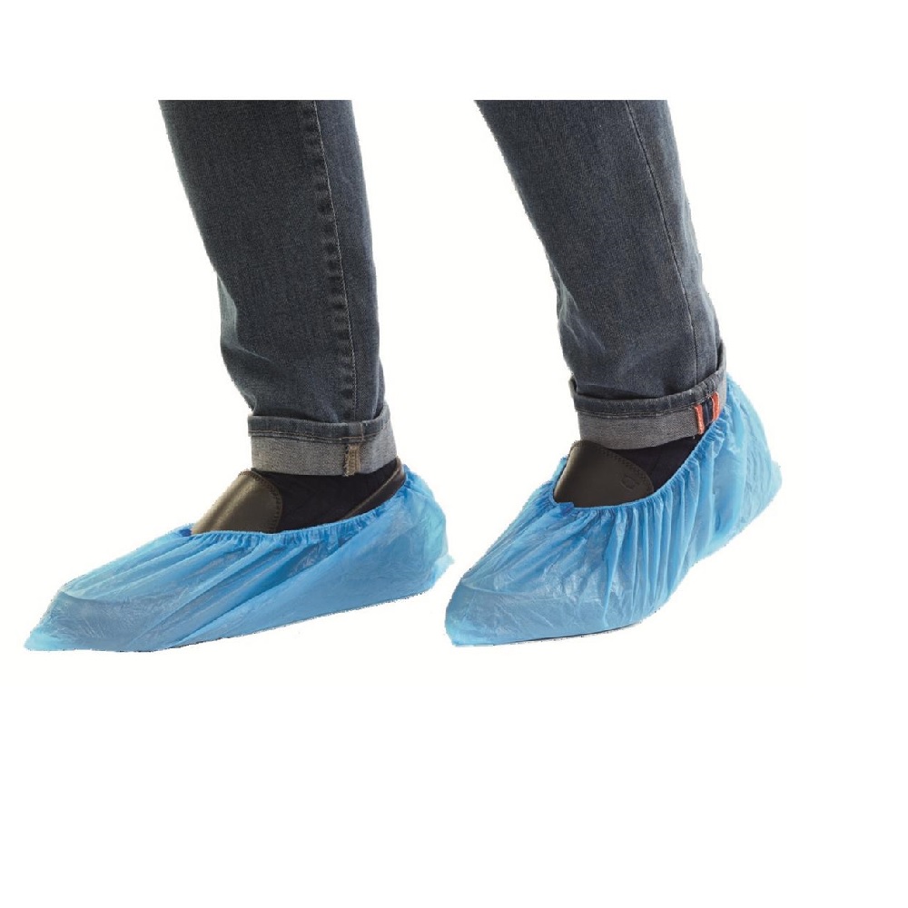 Surchaussures imperméables bleues (50 paires)