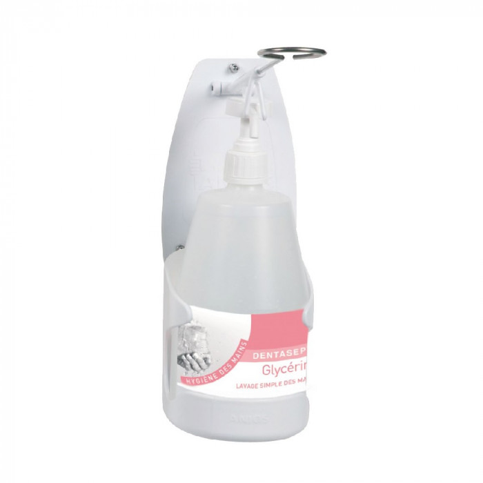 Support Distributeur Savon Au Coude 500Ml (Anios) Support Distributeur Savon Au Coude 500Ml (Anios)